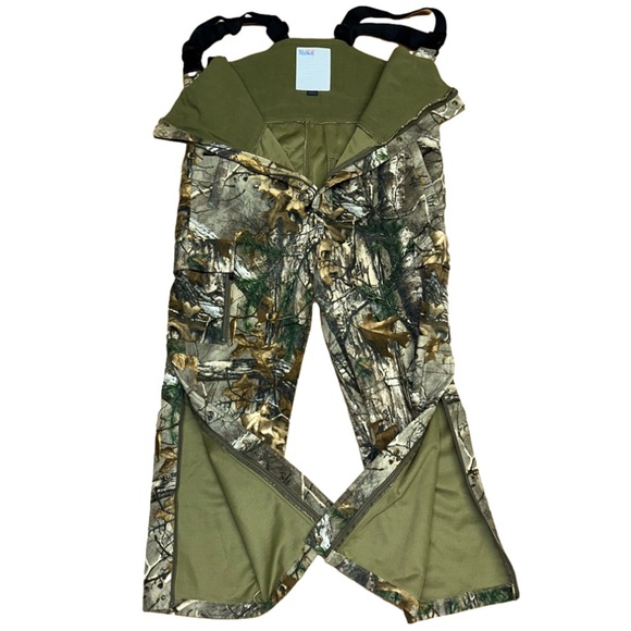 MidwayUSA Men's discontinued Hunter's Creek Bibs Realtree EDGE size Large✨ - Picture 6 of 11